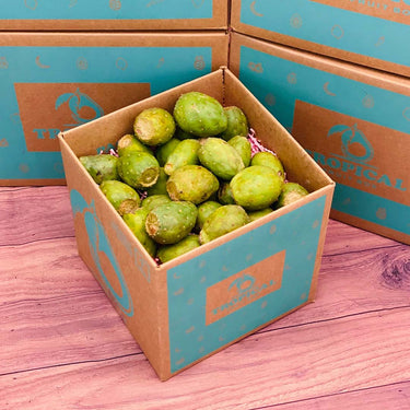 Green Cactus Pear | Prickly Pear BoxSmall (3 Pounds)